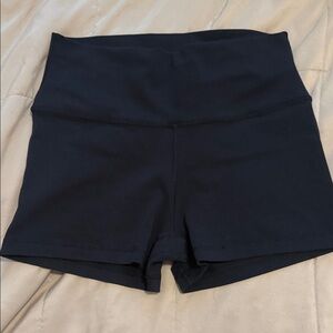 Aritzia Life Atmosphere High-Waisted Black Shorts